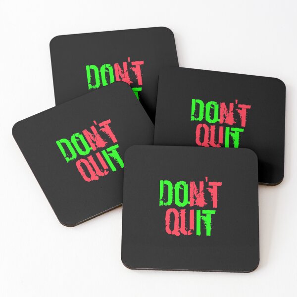 Item preview, Powerful Motivational Words | Don't Quit  designed and sold by typoinspired.