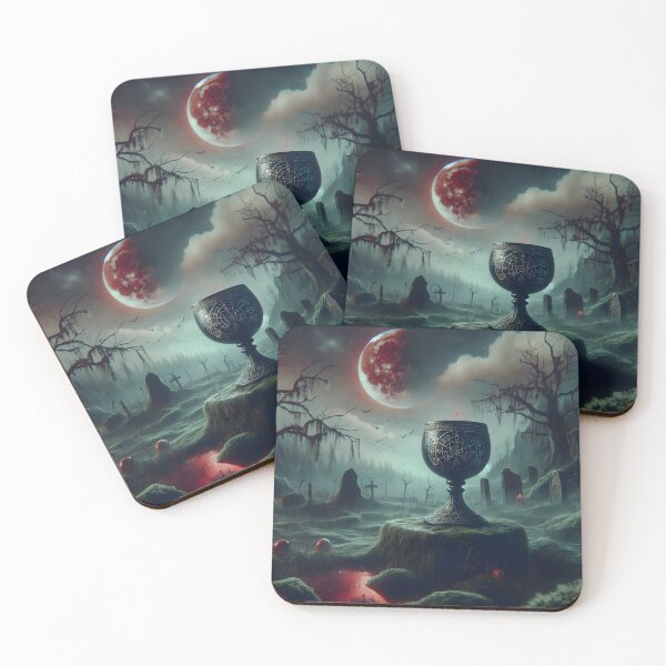 Item preview, Chalice of Bleeding Moonlight designed and sold by PXLSKN.