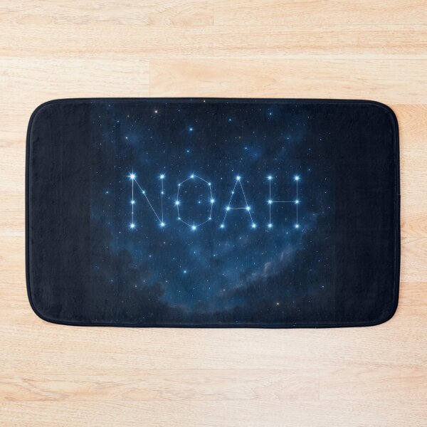 Item preview, Noah Constellation Art – Starry Night Galaxy Name Design designed and sold by VoidBloom Studio.