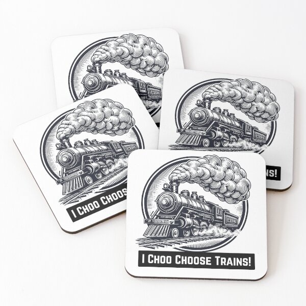 Item preview, I Choo Choose Trains! designed and sold by suewen.