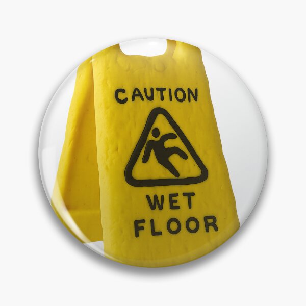 Item preview, Caution Wet Floor designed and sold by Kunst-Shirt.