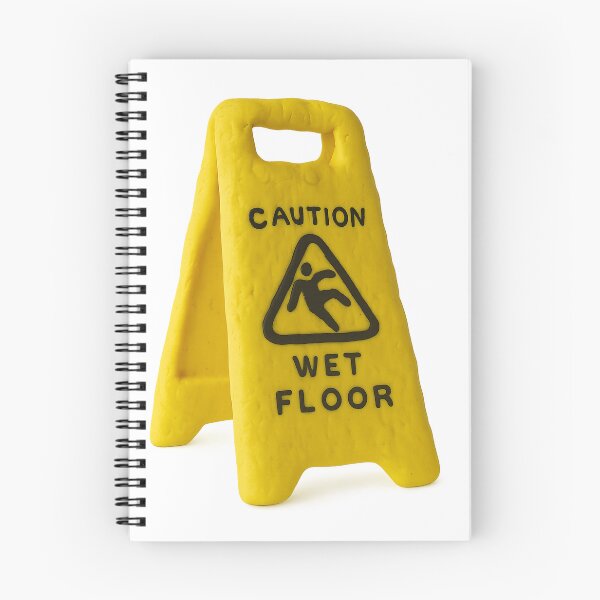Item preview, Caution Wet Floor designed and sold by Kunst-Shirt.