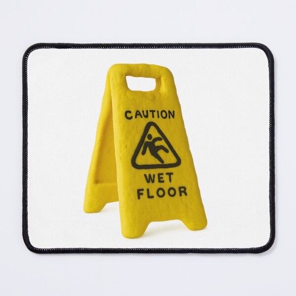 Item preview, Caution Wet Floor designed and sold by Kunst-Shirt.