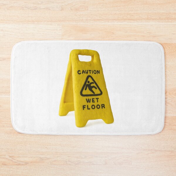 Item preview, Caution Wet Floor designed and sold by Kunst-Shirt.