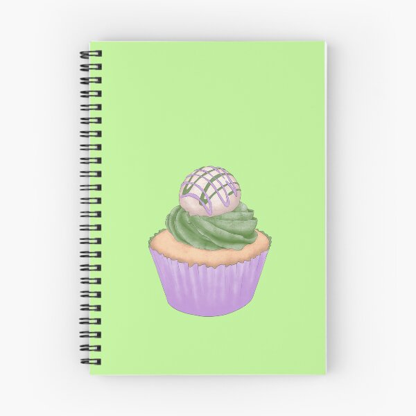 Item preview, Matcha Lavender White Chocolate Cupcake Drawing designed and sold by SChristineBrink.