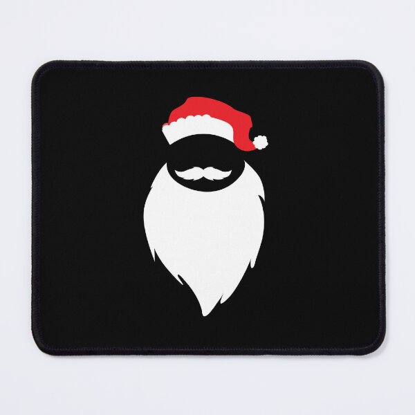 Item preview, Merry Christmas Santa Claus hat and beard designed and sold by Jdawnink.