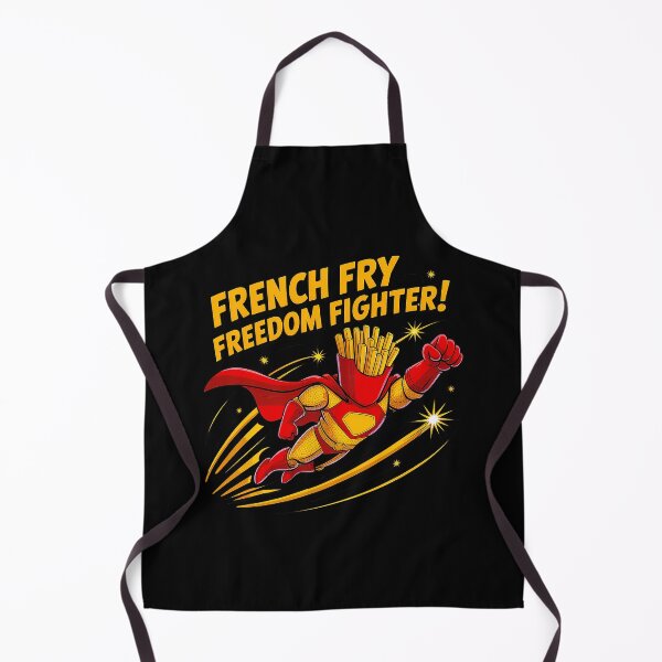 Item preview, French Fry Superhero Funny Fast Food Shirt designed and sold by Amanda's Factory.
