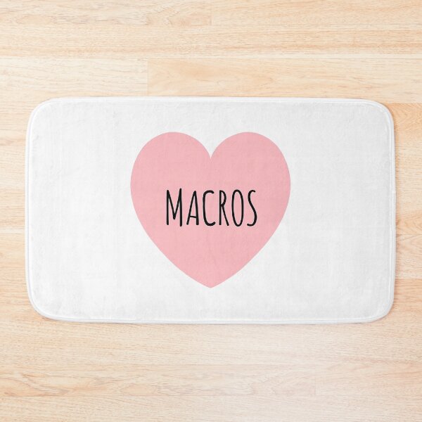 Item preview, I Heart Macros  designed and sold by CharmStudio.