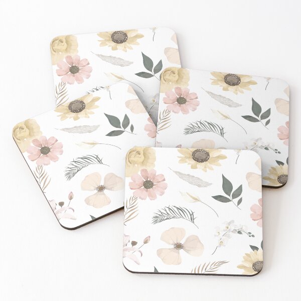 Item preview, flowers sunflowers soft colors designed and sold by LiskoDesign.