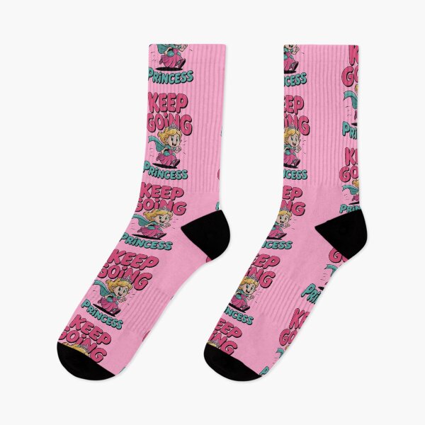 Item preview, Keep Going Cute Cartoon Princess Design designed and sold by MonkiFlipp.