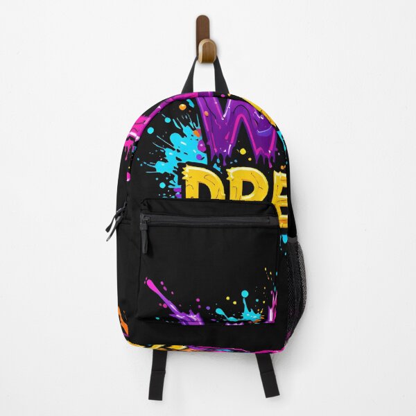 Item preview, Playful Typography Art - Bold Color Splatter Design designed and sold by BrushRushX.