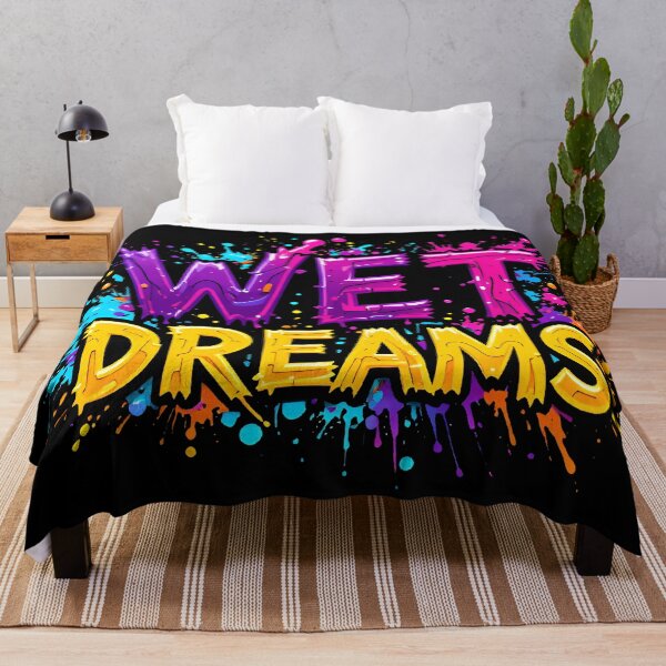Item preview, Playful Typography Art - Bold Color Splatter Design designed and sold by BrushRushX.