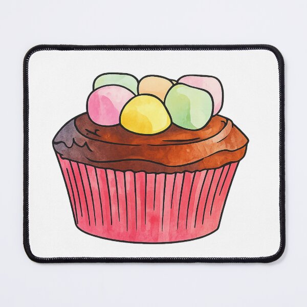 Item preview, Pastel Marshmallow Cupcake Design designed and sold by Pacika.