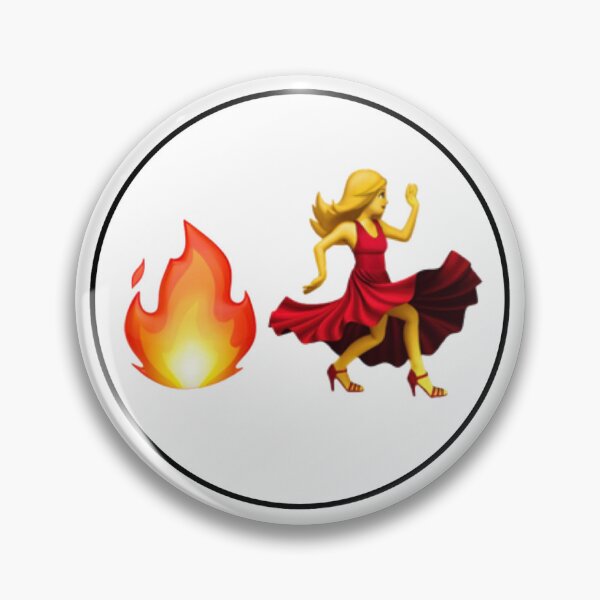 Item preview, emoji firedancer designed and sold by CrazedCreative.