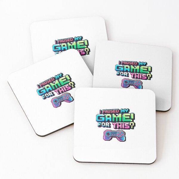 Item preview, I Paused My Game for This? – Gamer Rage Sticker designed and sold by Victoriella-v.
