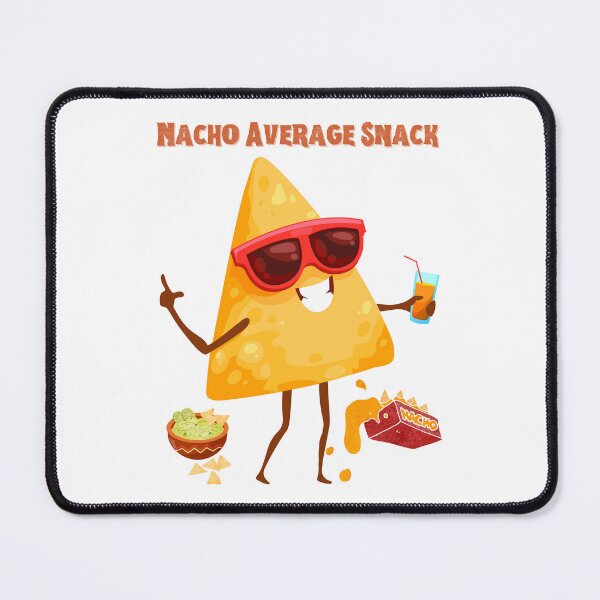 Item preview, Nacho Average Snack – Bold, Funny Nacho Chip Character for Foodies & Pun Lovers designed and sold by Zezeshop1.