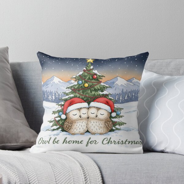 Item preview, Owl estar en casa para Navidad designed and sold by kridel.