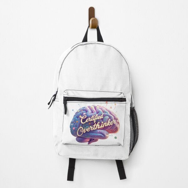 Item preview, Certified Overthinker – Spiral Brain Club designed and sold by Victoriella-v.