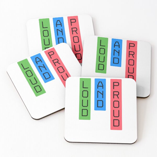 Item preview, loud and proud pride design designed and sold by parting-spirals.