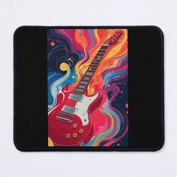 Item preview, Psychedelic Guitar designed and sold by Urban-Threadss.