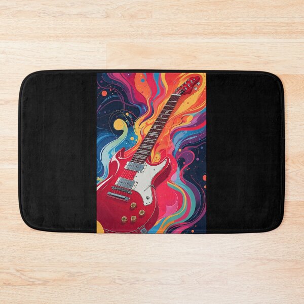 Item preview, Psychedelic Guitar designed and sold by Urban-Threadss.