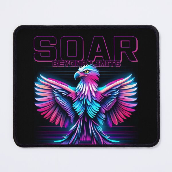 Item preview, Neon Supernova Eagle – Born to Soar Beyond Time designed and sold by Whisky1111.