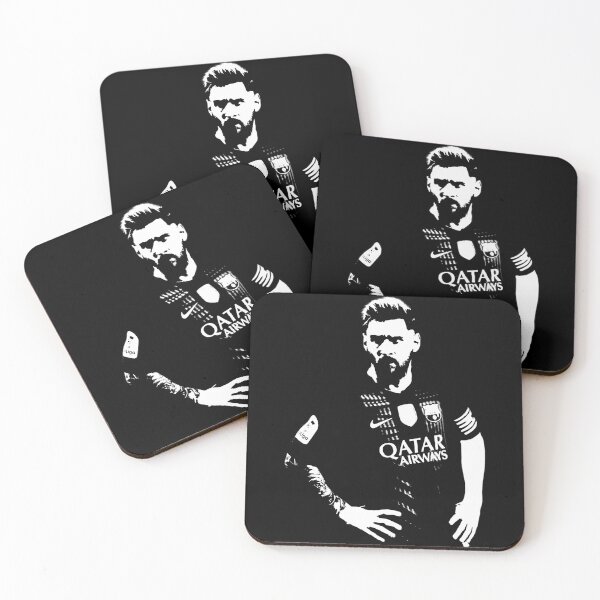 Item preview, Black and white football player  designed and sold by azkiya'S.