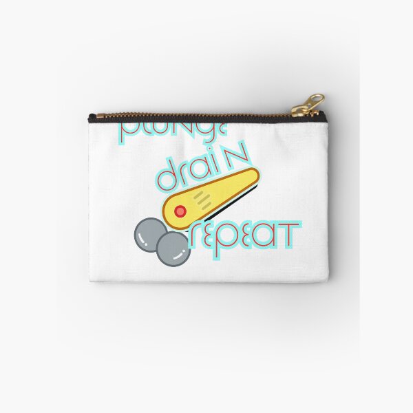 Item preview, Plunge. Drain. Repeat. Pinball Enthusiast Tshirt Funny  designed and sold by GlowbugsGrotto.