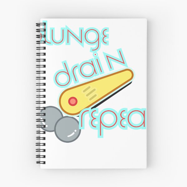 Item preview, Plunge. Drain. Repeat. Pinball Enthusiast Tshirt Funny  designed and sold by GlowbugsGrotto.