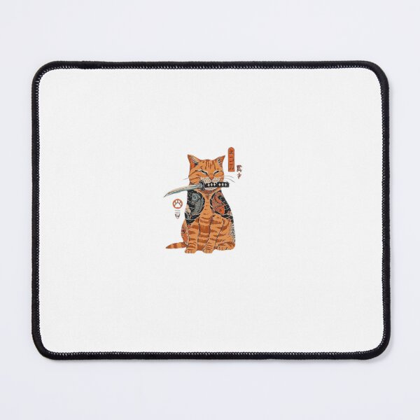 Item preview, The Legendary Samurai Cat designed and sold by samuray-21.