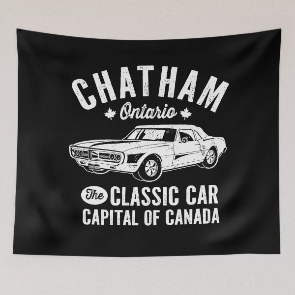 Item preview, Chatham Ontario Canada the Classic Car Capital of Canada with vintage muscle car designed and sold by Jdawnink.