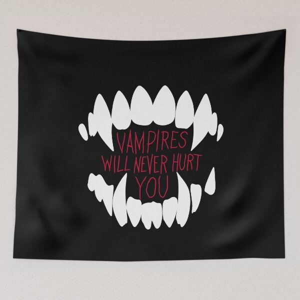 Item preview, Vampires Will Never Hurt You designed and sold by byebyesally.