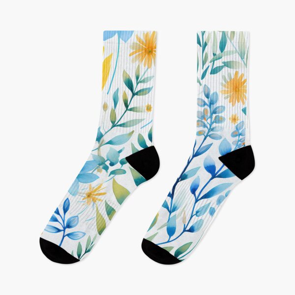 Artikelvorschau, Blumen Muster in kräftigen Farben Farn entworfen und verkauft von LiskoDesign.