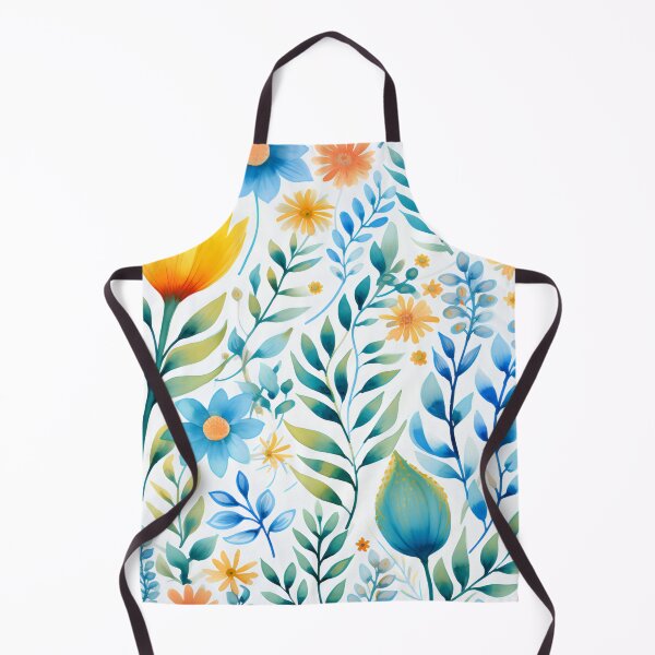 Artikelvorschau, Blumen Muster in kräftigen Farben Farn  entworfen und verkauft von LiskoDesign.