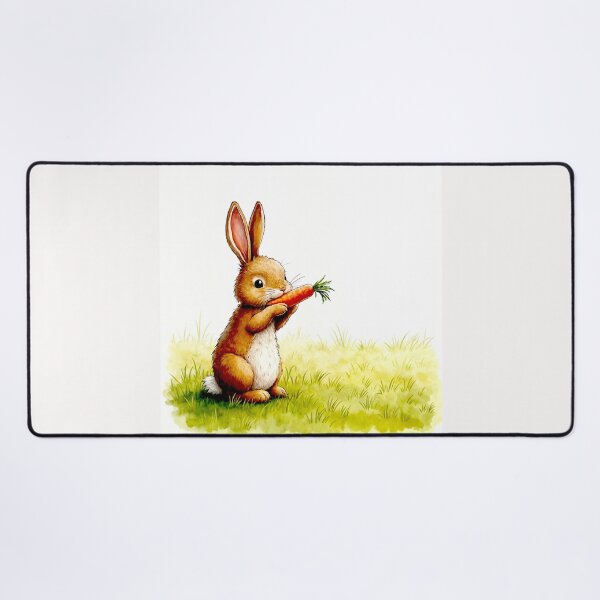 Item preview, Rabbit eating carrot designed and sold by Helios Be. Lavsh.