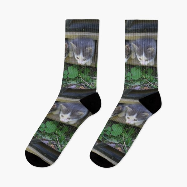 Item preview, The Three Little Kittens Outside designed and sold by LCAppling.