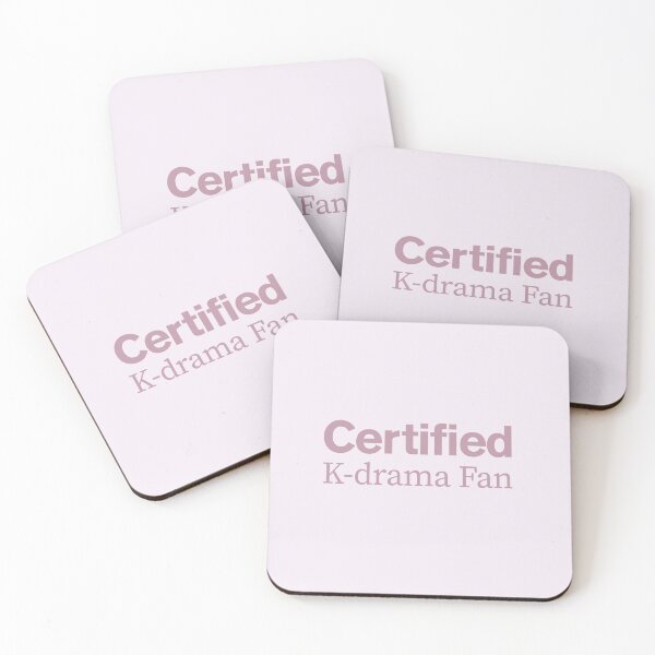 Item preview, Certified Kdrama Fan (Pink) designed and sold by Oppa Please!.