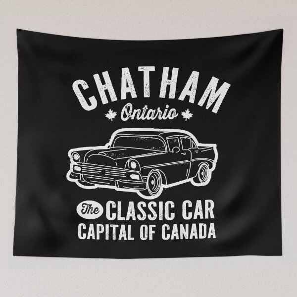 Item preview, Chatham Ontario Canada the Classic Car Capital of Canada with vintage muscle car designed and sold by Jdawnink.