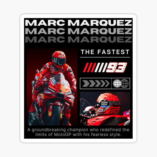 Item preview, Marc Márquez The Fastest MotoGP Rider  designed and sold by DoemaZ.