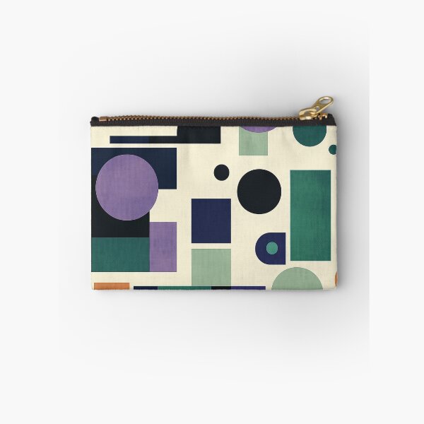 Item preview, Retro Geometry: Green, Purple & Midnight Shapes designed and sold by vfxbear.