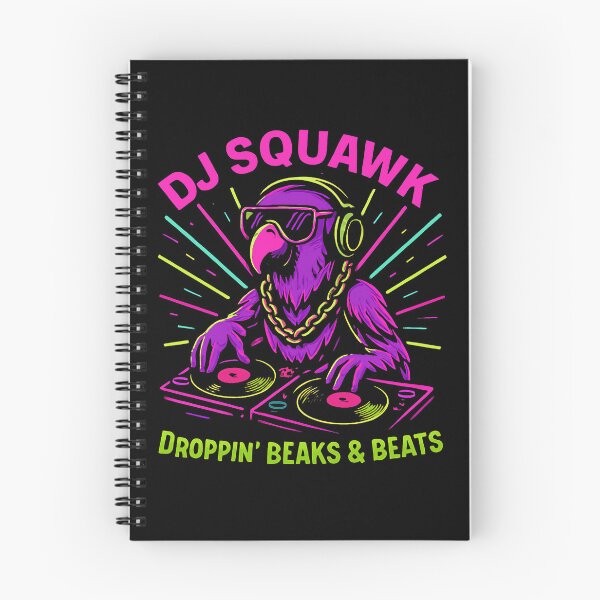 Item preview, DJ SQUAWK – Droppin’ Beaks & Beats designed and sold by SGMark.