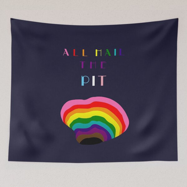 Item preview, All Hail The Pit Queer Pride designed and sold by HiNayPod.