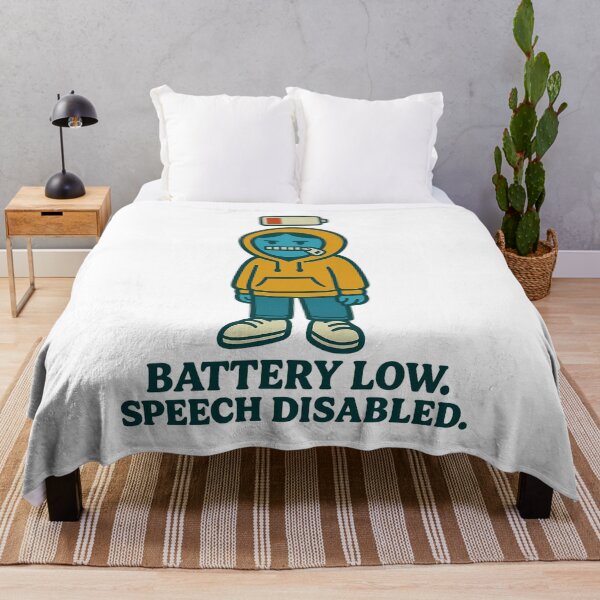 Item preview, Ivy Battery Low. Speech Disabled. designed and sold by StrangeFiz.