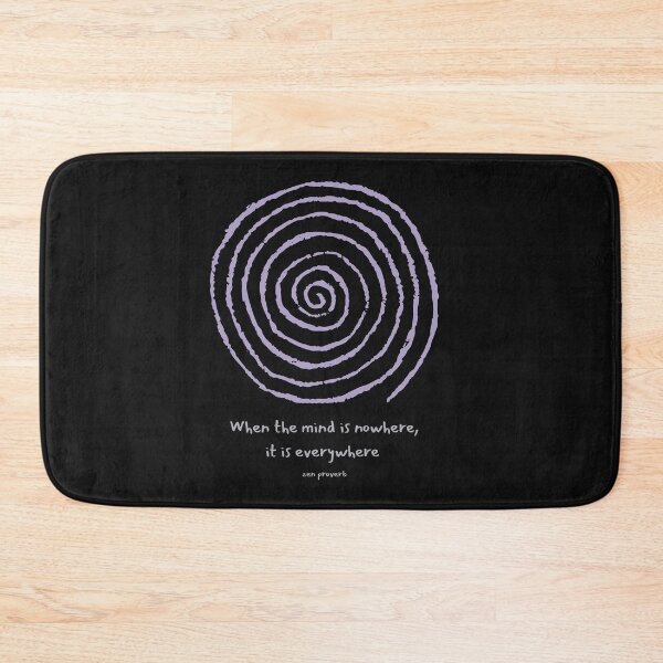 Item preview, Spiral design with zen proverb designed and sold by XDivineTees.