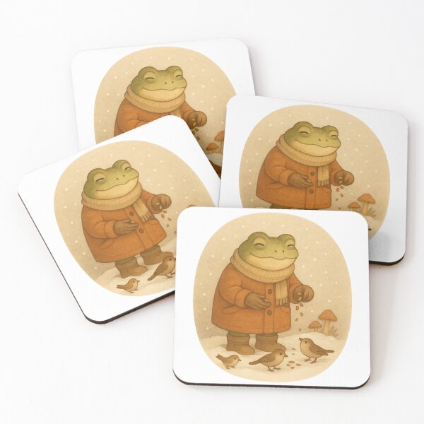Item preview, Cozyfrog Winter Offering Cozy Cottage Friends Series designed and sold by OpenArt.
