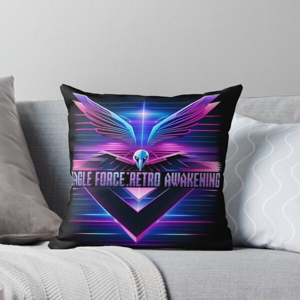 Item preview, Eagle Force: Retro Awakening – Split Typography Concept Art designed and sold by Whisky1111.