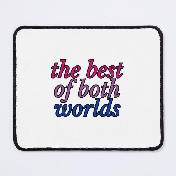 Item preview, THE BEST OF BOTH WORLDS | bi pride merch designed and sold by alocadastark.