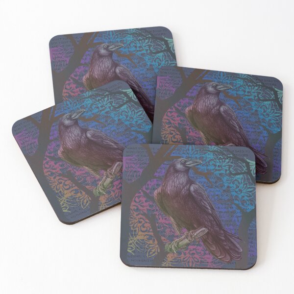 Item preview, Raven w/lyrics designed and sold by CrazedCreative.
