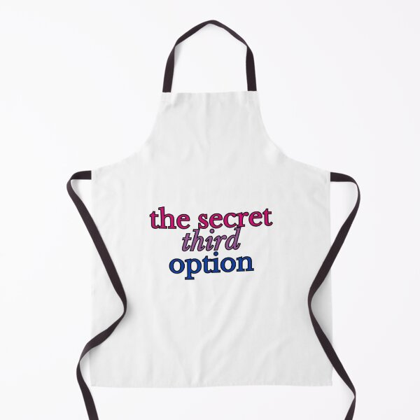 Item preview, THE SECRET THIRD OPTION | bi pride merch designed and sold by alocadastark.