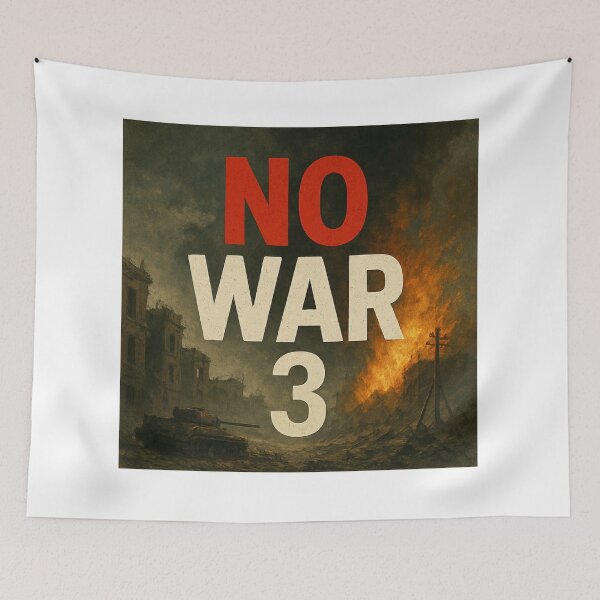 Item preview, no war 3 designed and sold by Nikos Tsomp.